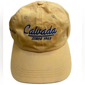 High End Cotton Calveda Fiesta Golf Classic 2009 Yellow Unused Baseball Hat